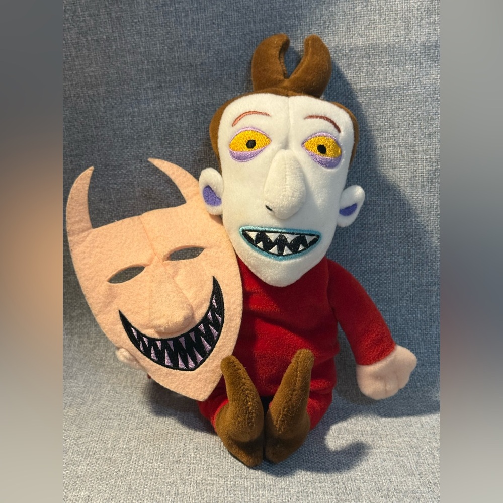 Vintage Nightmare Before Christmas LOCK Plush 10” Disney